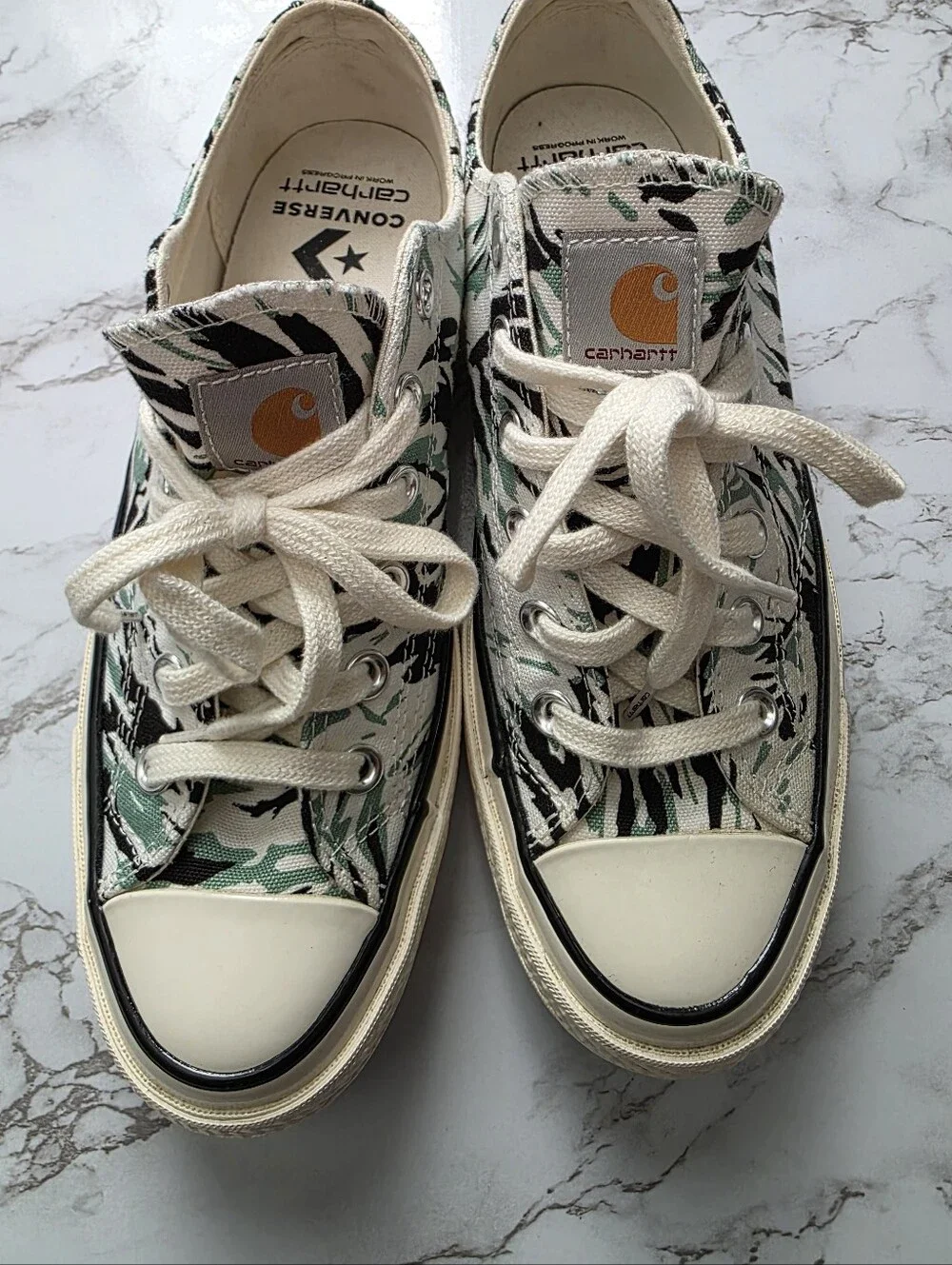 Converse worn great